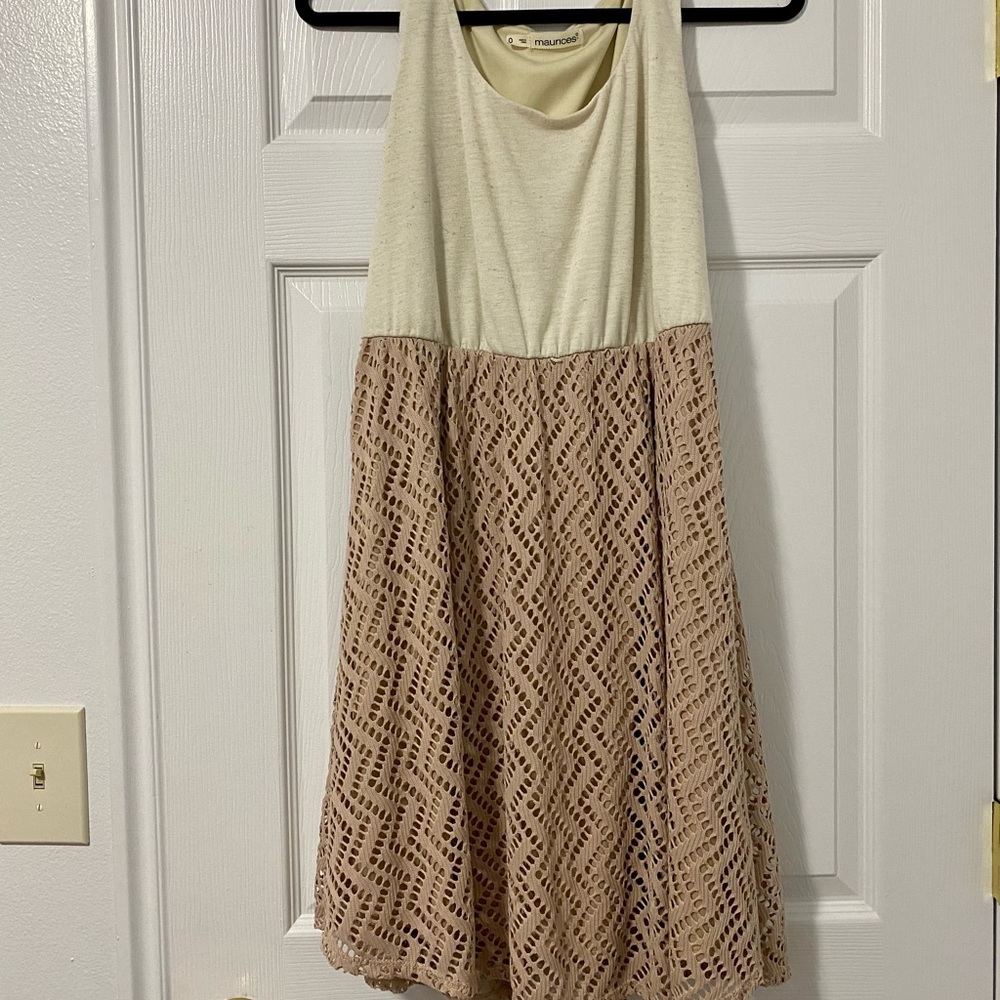 Two-toned summer dress